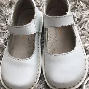 Classic White Mary Janes by L’Amour